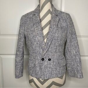 RW&Co Medium Black & White Tweed Blazer